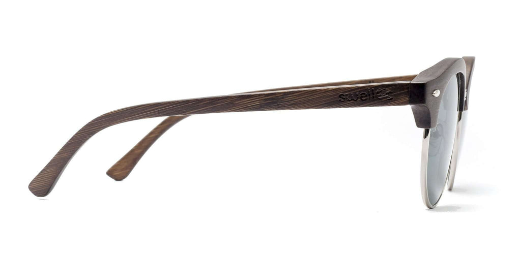Bella Brown CR39 Polarized Bamboo Sunglasses - SwellVision
