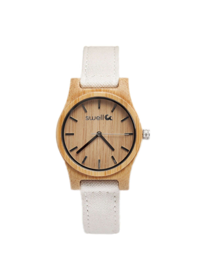 The Sand Dollar Bamboo Watch - SwellVision