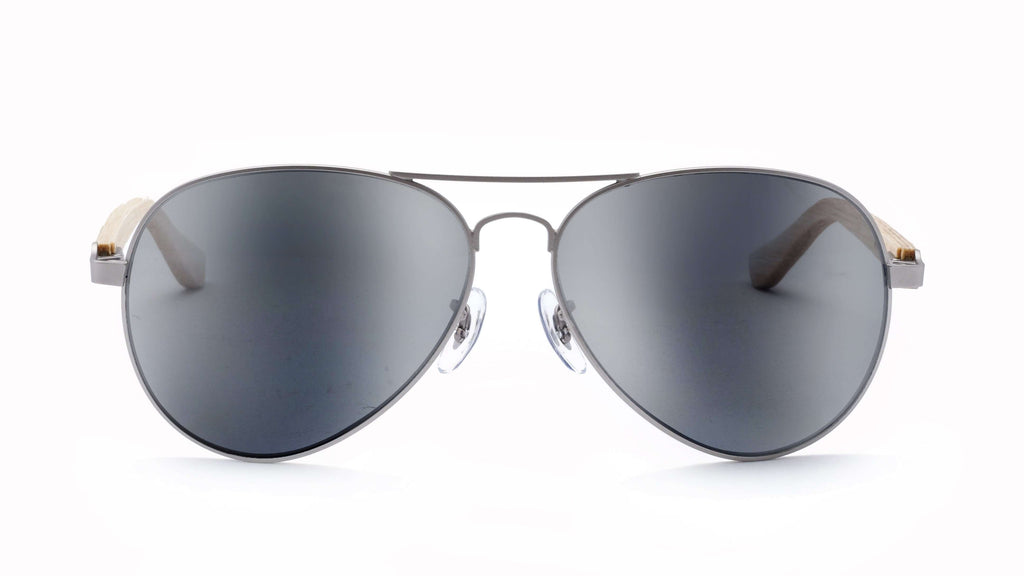 Avalon 2.0 CR39 Polarized Lens Bamboo Sunglasses - SwellVision