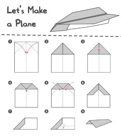How to Make a Simple Paper Airplane