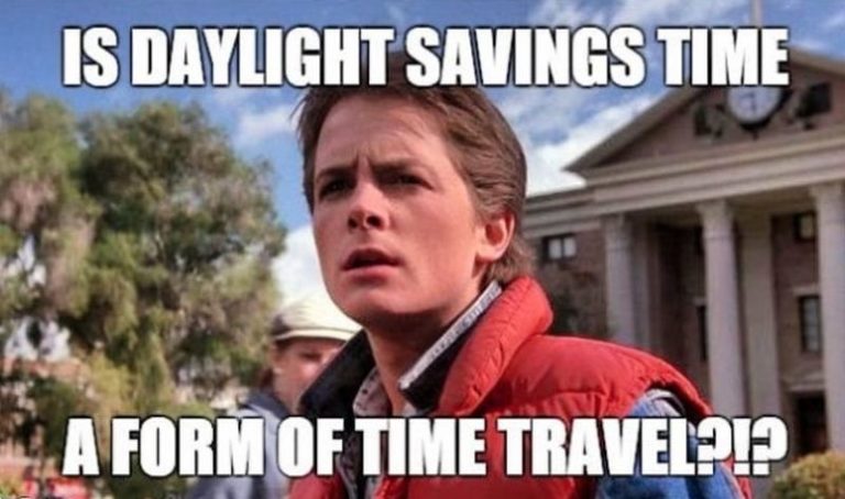 Time Travel.....Fall Back!