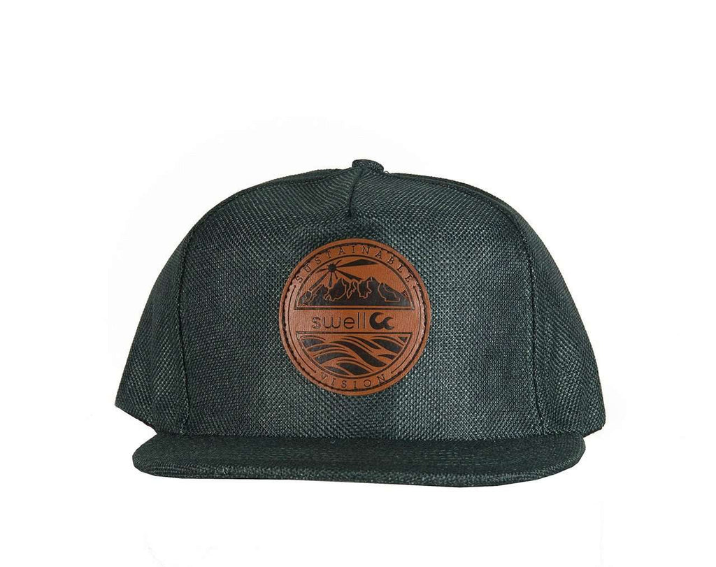 Swell 5-Panel Forest Green Hemp Hat - SwellVision