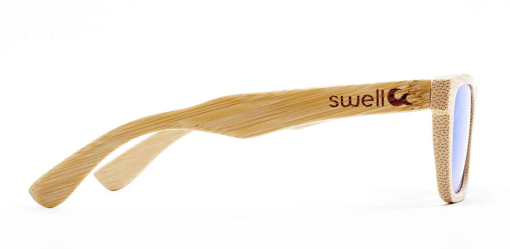 Classic Natural Polarized Bamboo Sunglasses - SwellVision