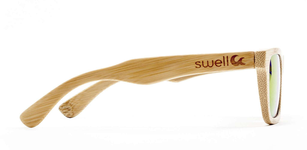 Classic Natural Polarized Bamboo Sunglasses - SwellVision
