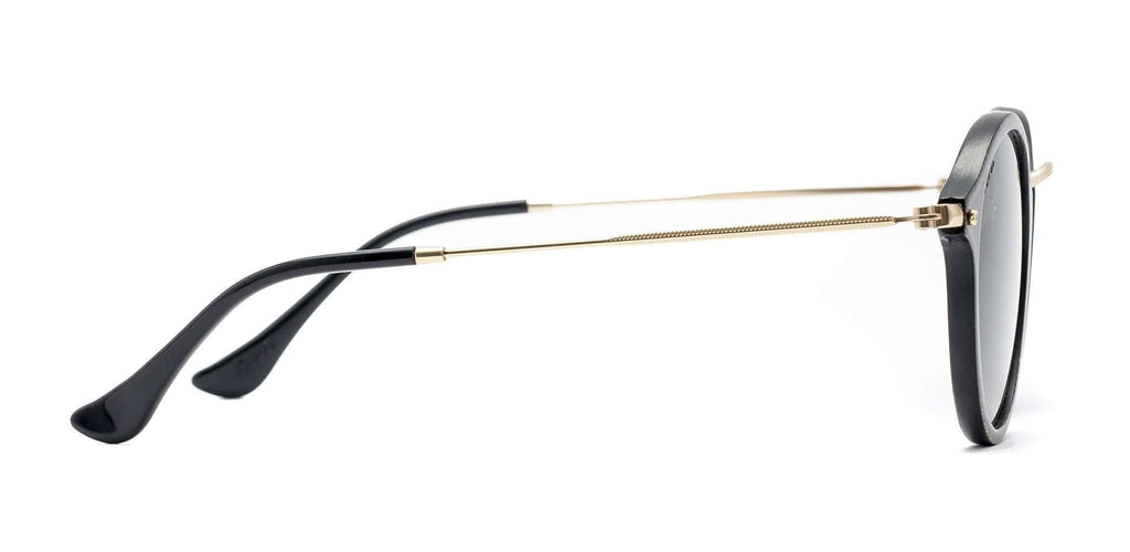 CoCo Black CR39 Polarized Bamboo Sunglasses - SwellVision