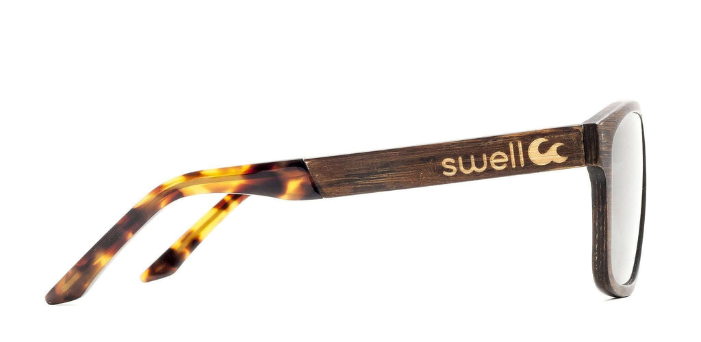 Amerigo 2.0 CR39 Polarized Bamboo Sunglasses - SwellVision