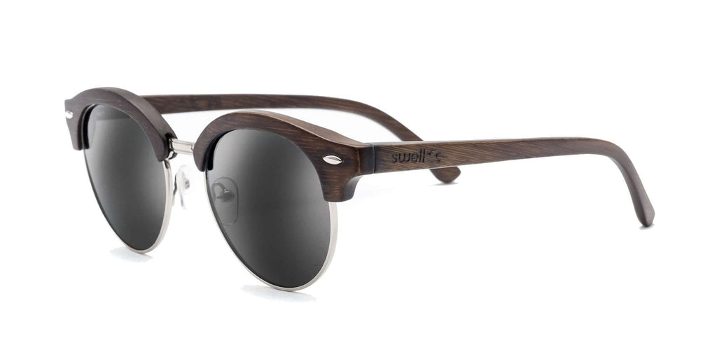 Bella Brown CR39 Polarized Bamboo Sunglasses - SwellVision