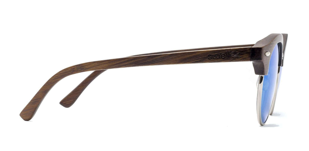 Bella Brown CR39 Polarized Bamboo Sunglasses - SwellVision