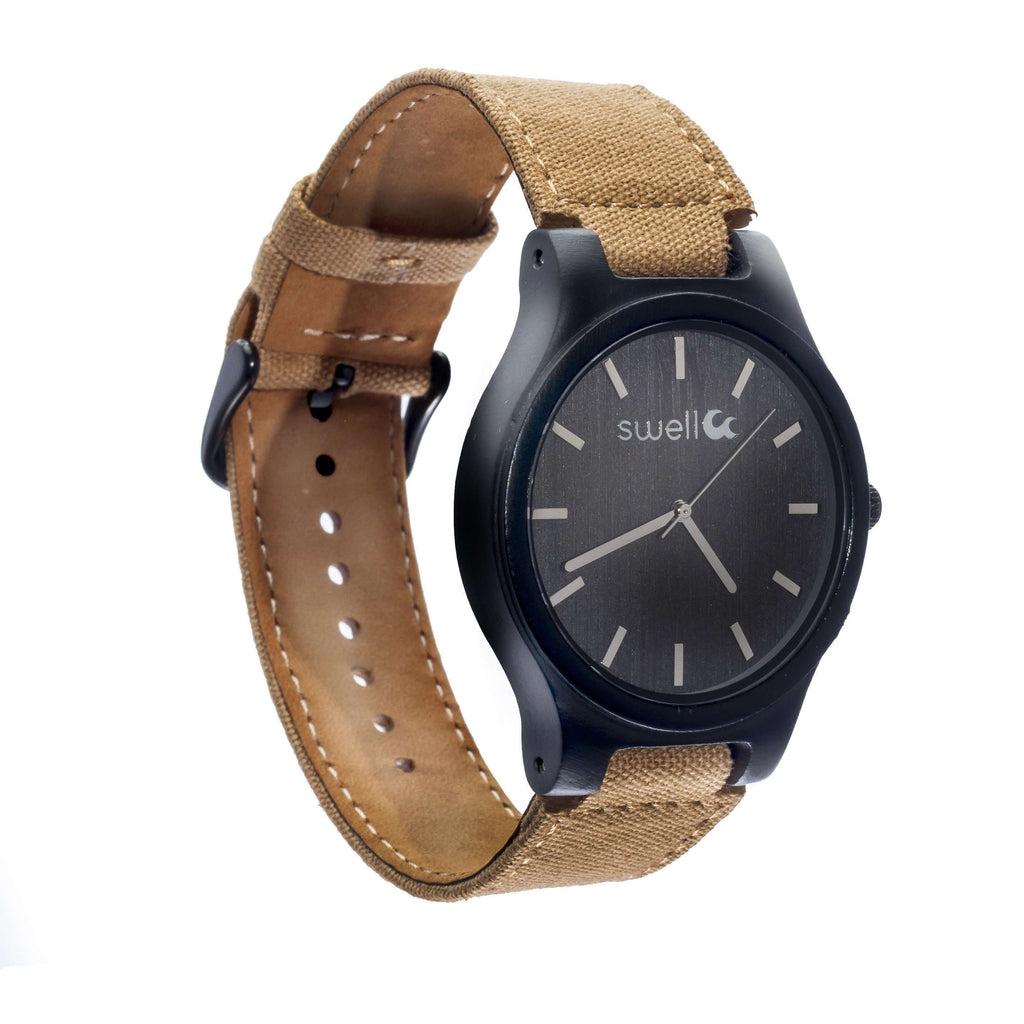 The Backpacker Tundra Bamboo Watch - SwellVision