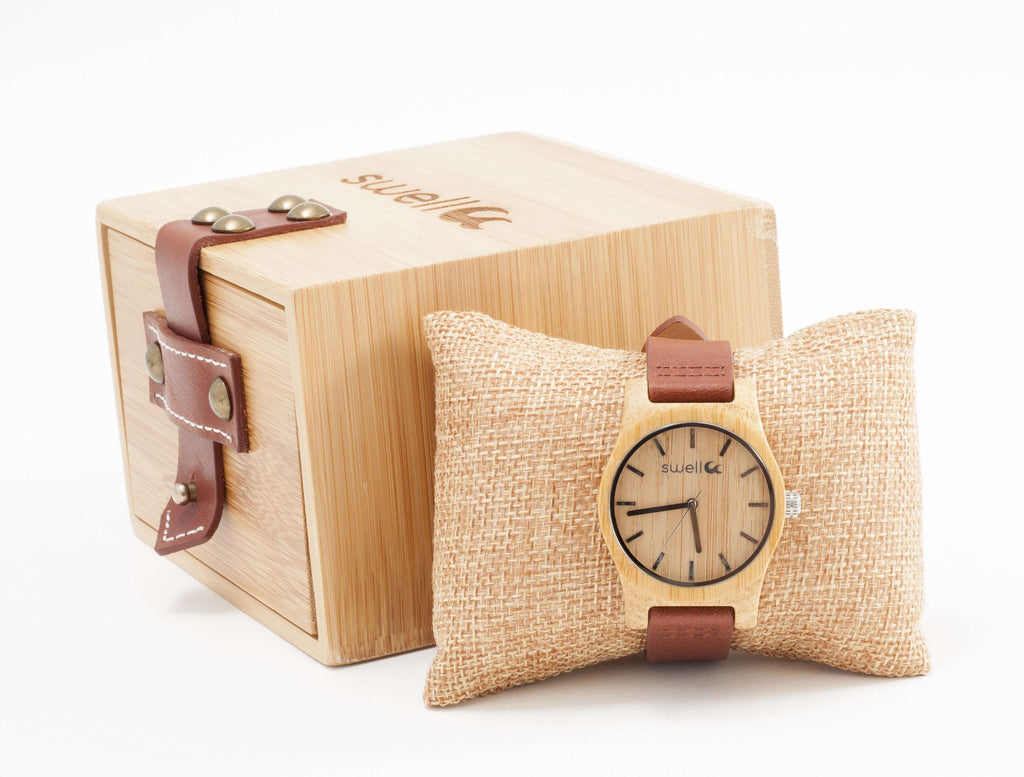 The Cowgirl Bamboo Watch - SwellVision