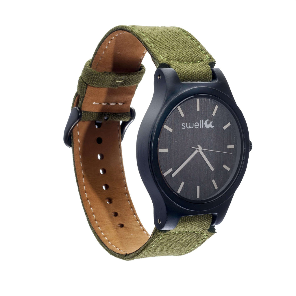 The Backpacker Hiker Bamboo Watch - SwellVision