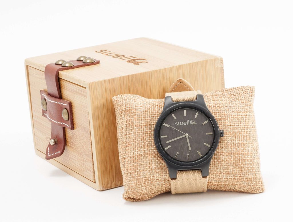 The Backpacker Tundra Bamboo Watch - SwellVision