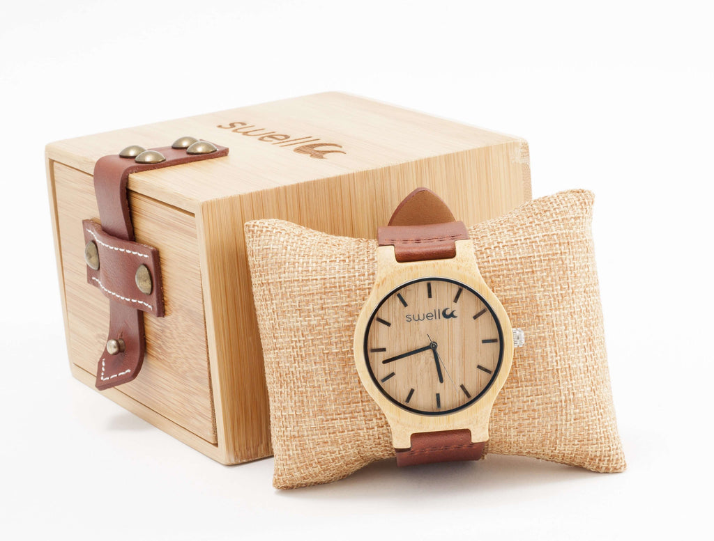 The Cowboy Bamboo Watch - SwellVision