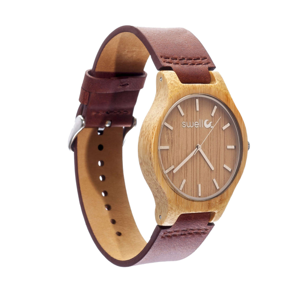The Cowboy Bamboo Watch - SwellVision