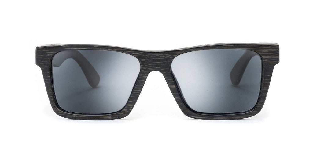 Classic Black Polarized Bamboo Sunglasses - SwellVision