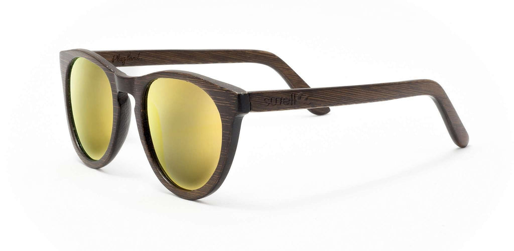 Alani Brown Polarized Bamboo Sunglasses - SwellVision