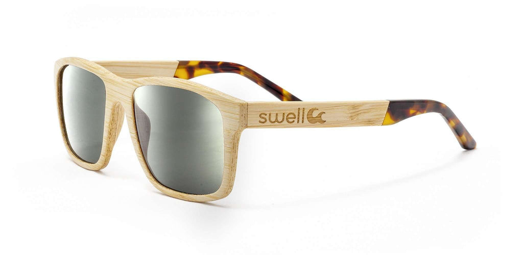 Amerigo 2.0 CR39 Polarized Bamboo Sunglasses - SwellVision