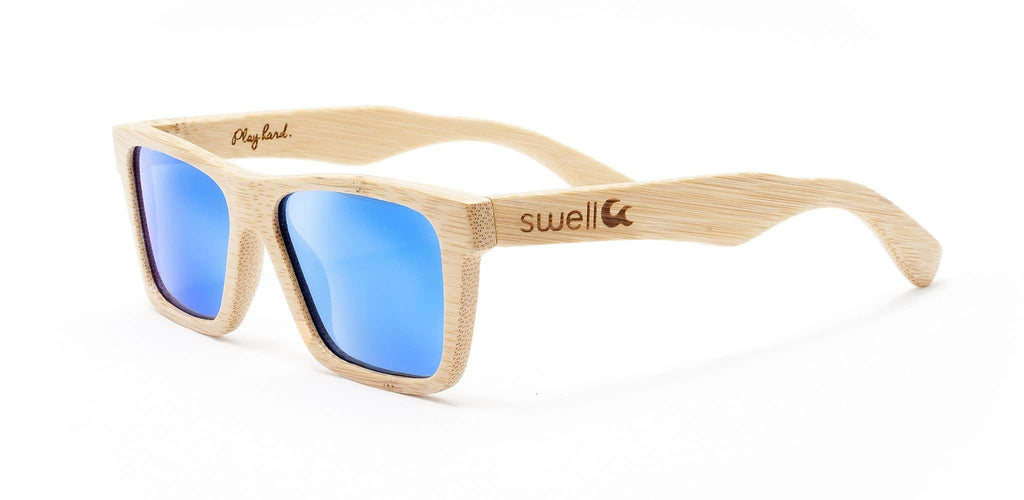 Classic Natural Polarized Bamboo Sunglasses - SwellVision