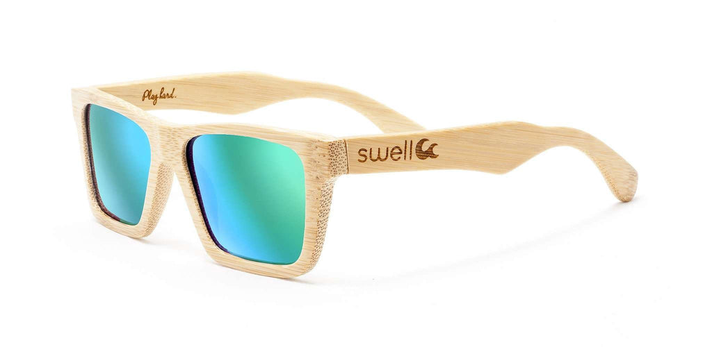 Classic Natural Polarized Bamboo Sunglasses - SwellVision