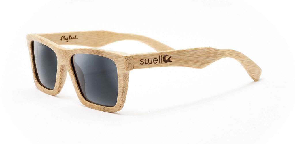 Classic Natural Polarized Bamboo Sunglasses - SwellVision