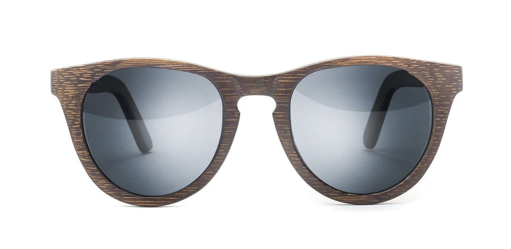 Alani Brown Polarized Bamboo Sunglasses - SwellVision