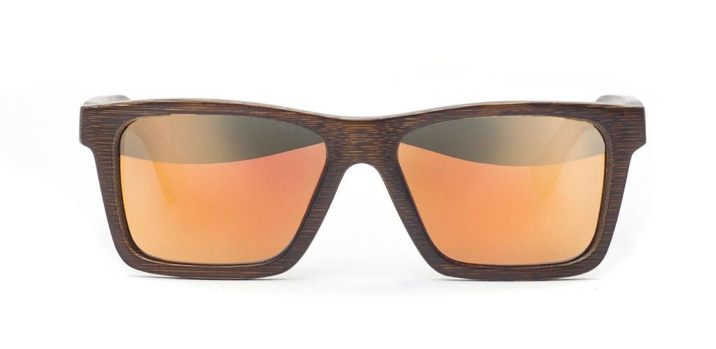 Classic Brown Polarized Bamboo Sunglasses - SwellVision