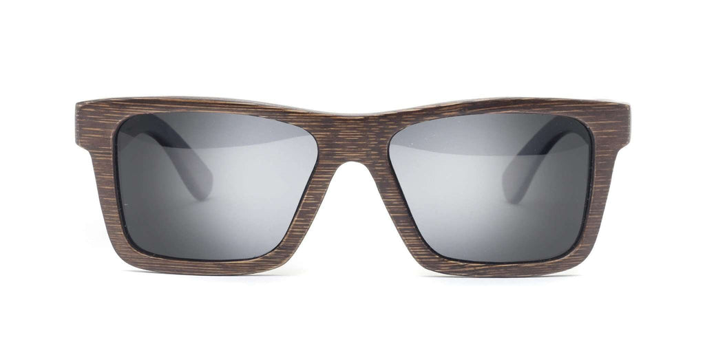 Classic Brown Polarized Bamboo Sunglasses - SwellVision