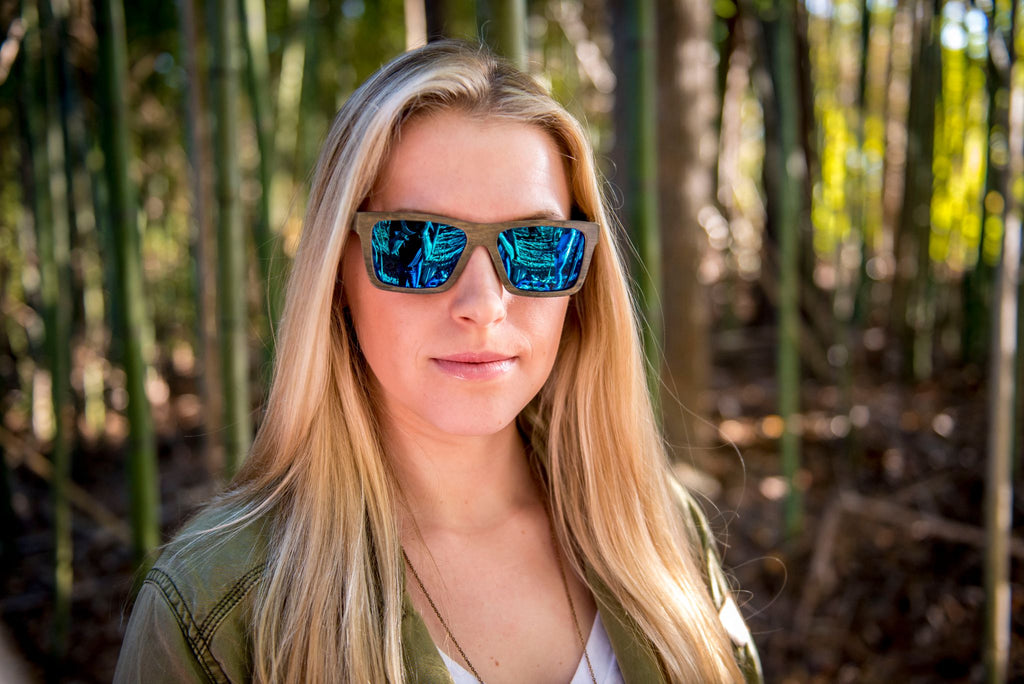 Classic Brown Bamboo Sunglasses