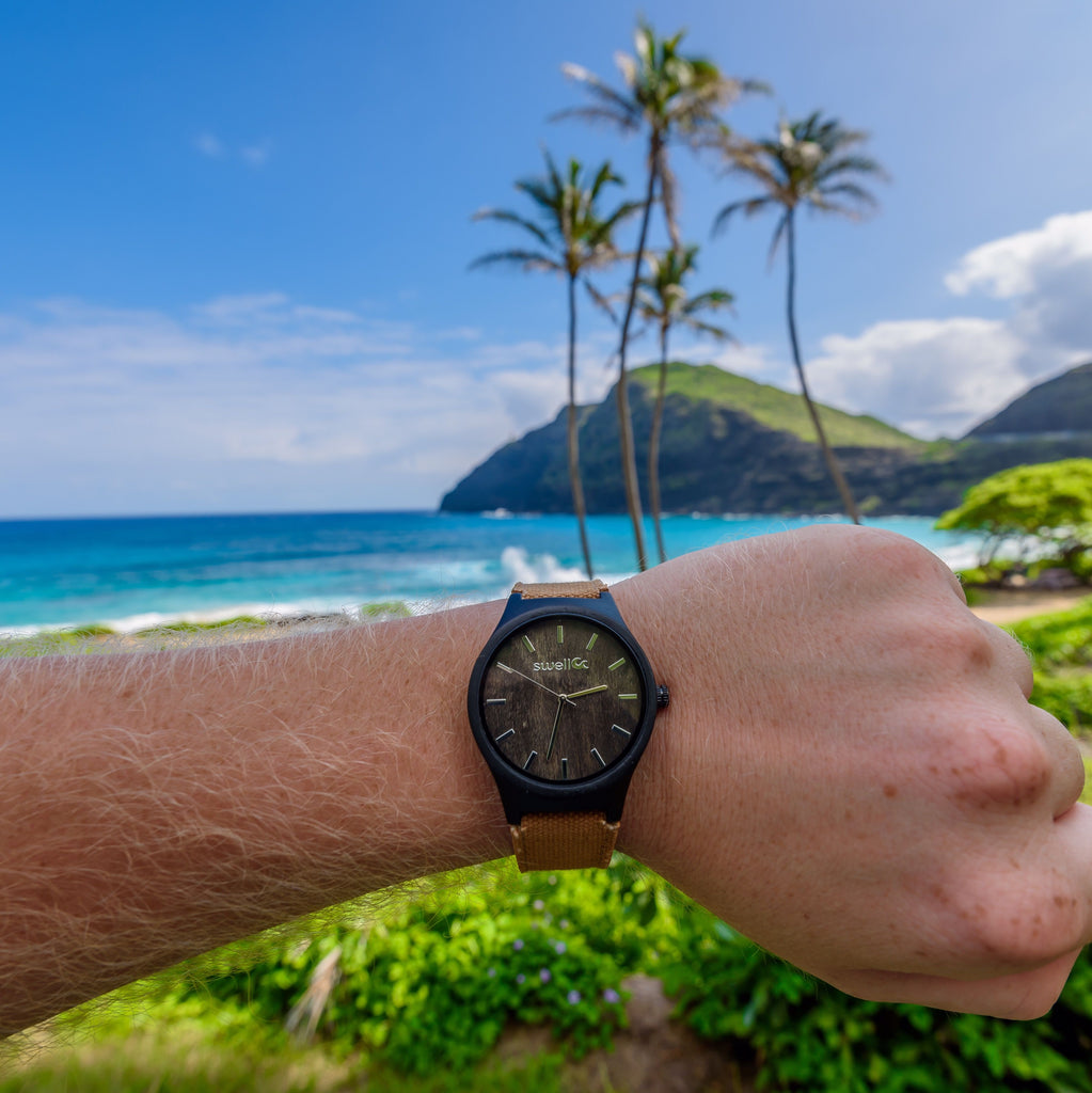 Tundra Backpacker Bamboo Watch