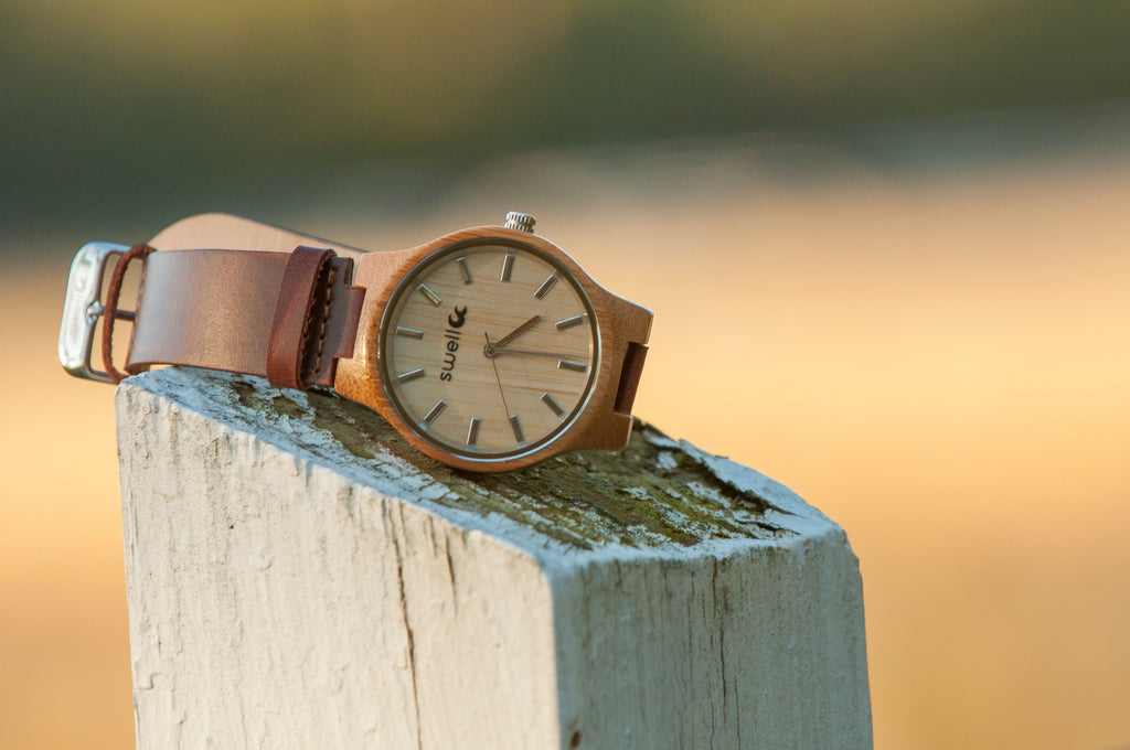 Cowboy Bamboo Watch