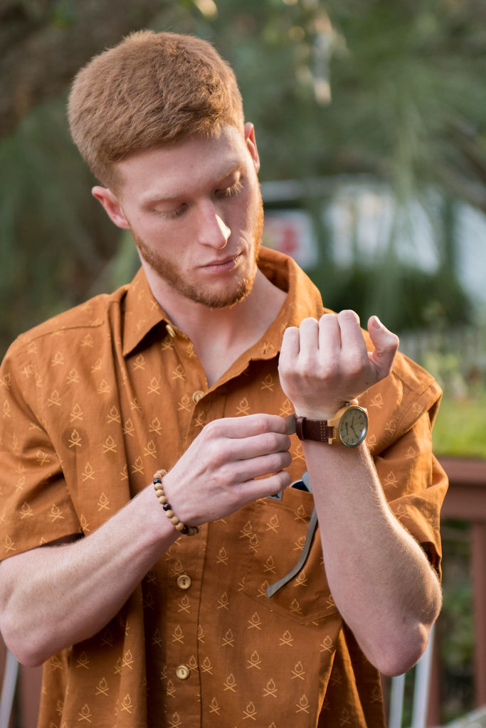 Cowboy Bamboo Watch